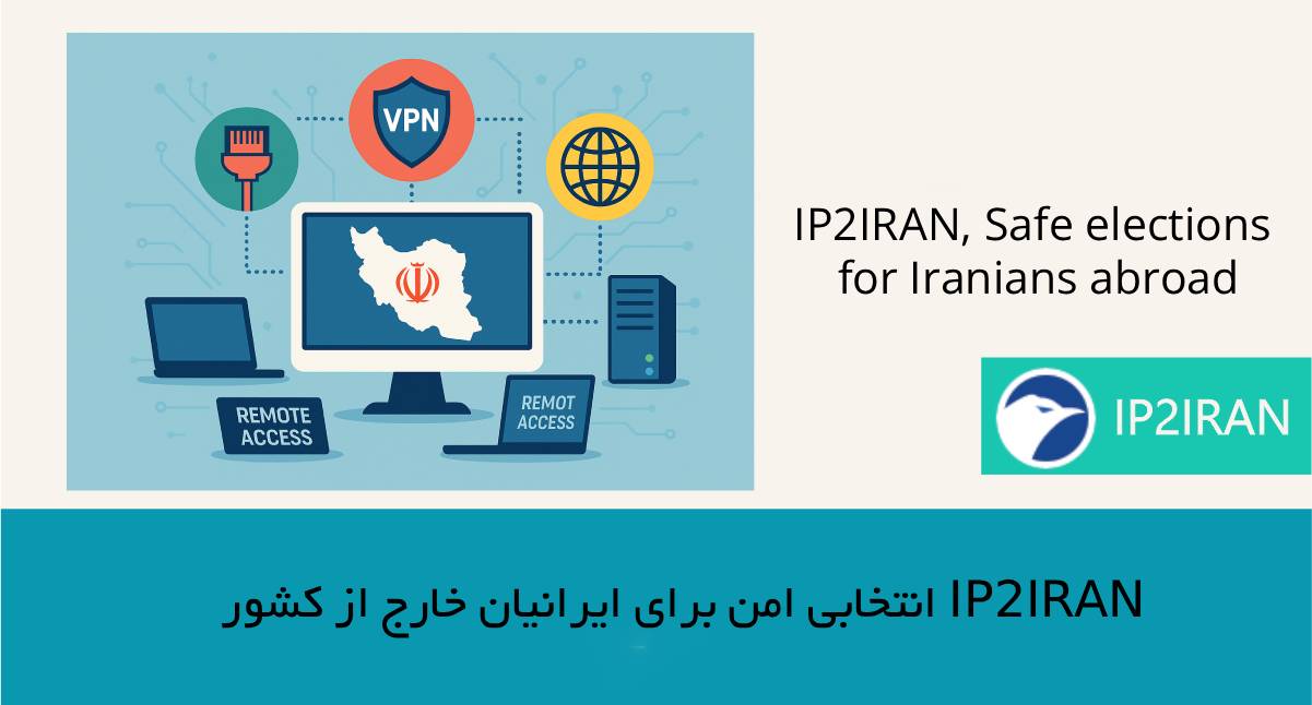 IP2IRAN — انتخابی امن برای ایرانیان خارج از کشور