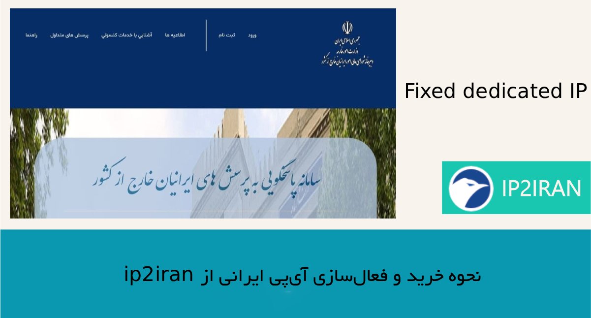 نحوه خرید و فعال‌سازی آی‌پی ایرانی از ip2iran